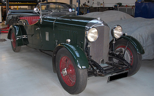 Interior of a car