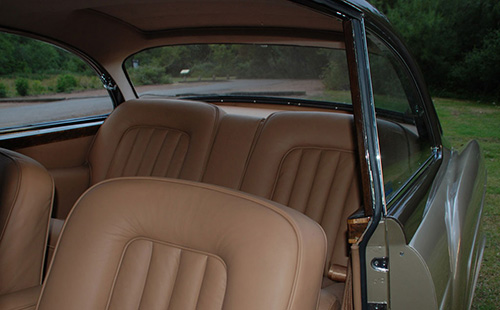 Interior of a car